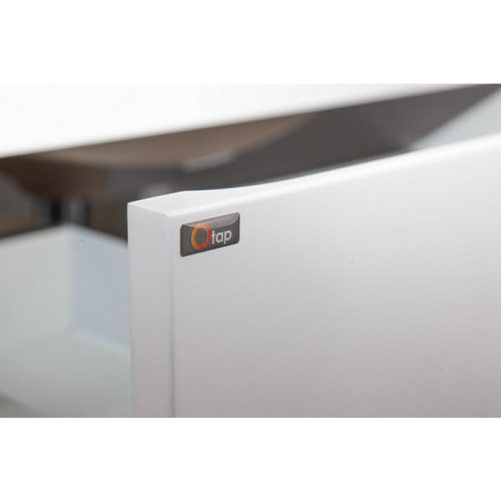 Комплект Qtap Albatross 605х825х460 White тумба підлогова + раковина врізна QT0171TN600D3060CW