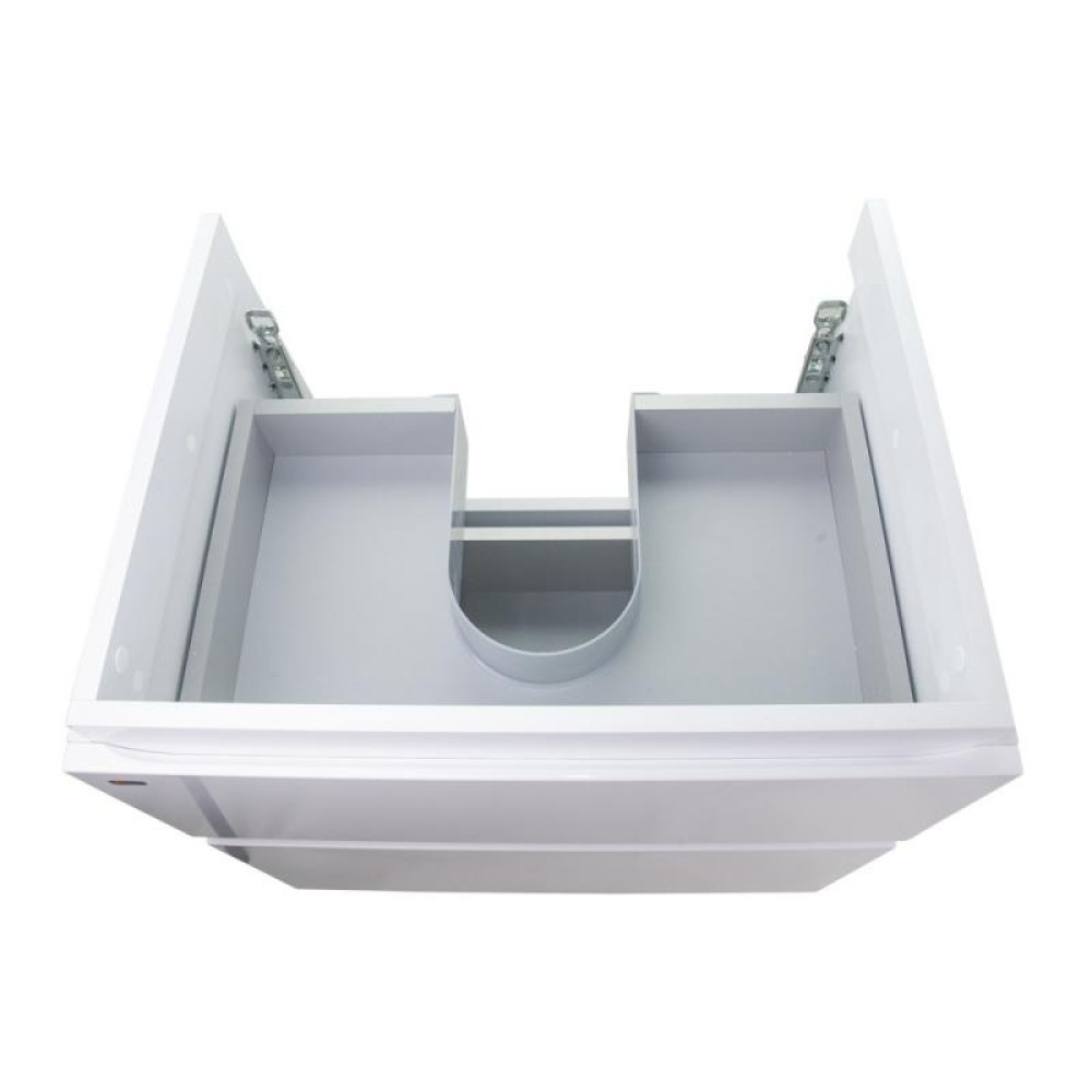 Комплект Qtap Albatross 605х725х460 White тумба підвісна + раковина врізна QT0172TP600D3060CW