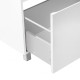 Комплект Qtap Albatross 710х825х460 White тумба підлогова + раковина врізна QT0171TN700D3070CW