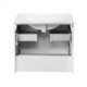 Комплект Qtap Albatross 710х725х460 White тумба підвісна + раковина врізна QT0172TP700D3070CW