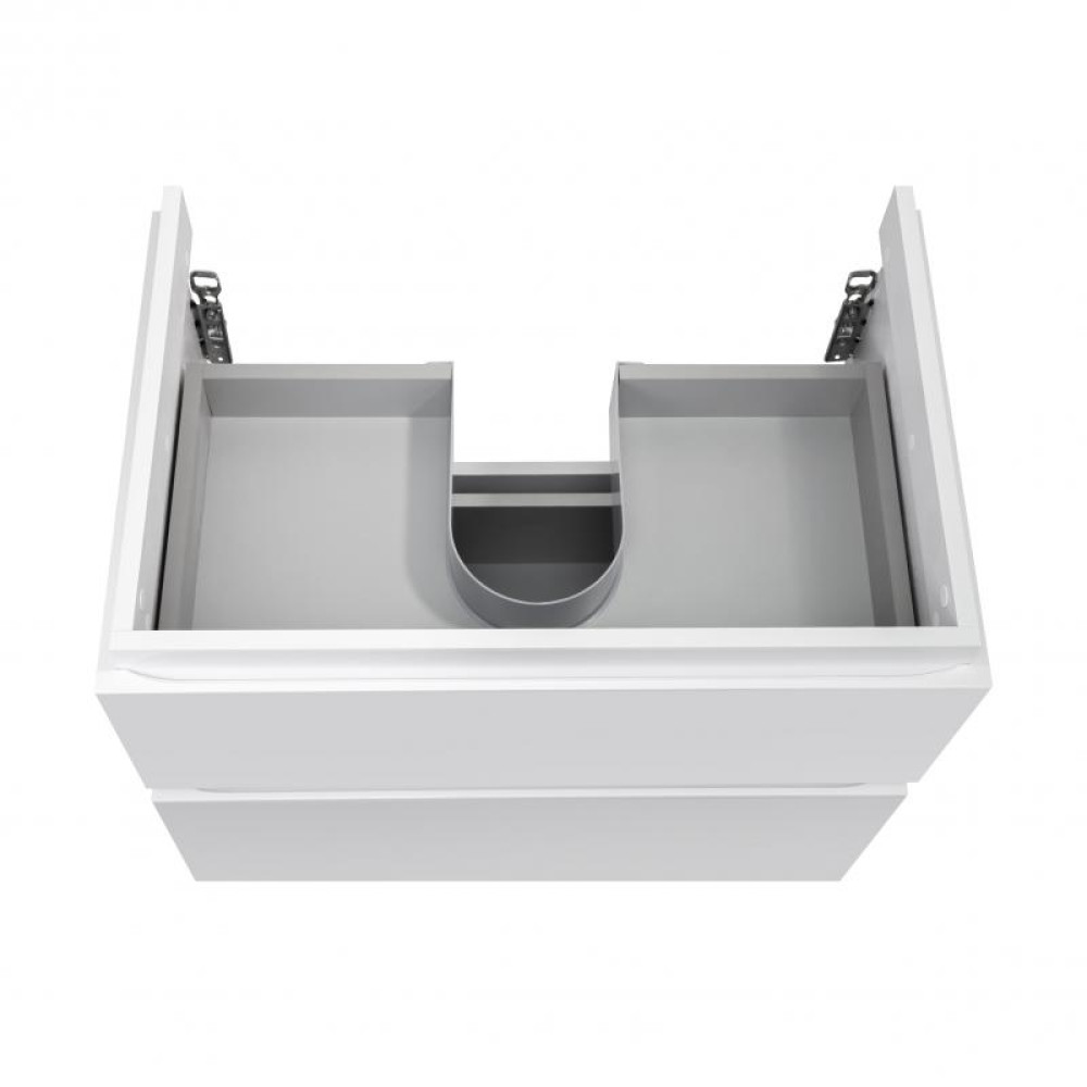 Комплект Qtap Albatross 710х725х460 White тумба підвісна + раковина врізна QT0172TP700D3070CW