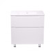 Комплект Qtap Scorpio 810х825х460 White тумба підлогова + раковина врізна QT1471TNВ8013080CW
