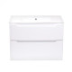 Комплект Qtap Scorpio 810х585х460 White тумба підвісна + раковина врізна QT1472TPВ8013080CW