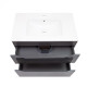 Комплект Qtap Scorpio 810х585х460 Graphite тумба підвісна + раковина врізна QT1472TPВ8023080CG