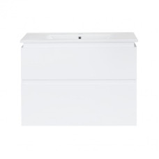 Комплект Qtap Albatross White тумба підвісна + раковина врізна QT0172TP800D3080CW