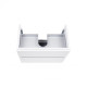 Комплект Qtap Albatross White тумба підвісна + раковина врізна QT0172TP800D3080CW