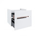 Тумба підвісна Qtap Virgo 600х580х437 White / Whitish oak QT1874TPА601W