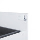 Тумба підвісна Qtap Virgo 600х580х437 White / Whitish oak QT1874TPА601W