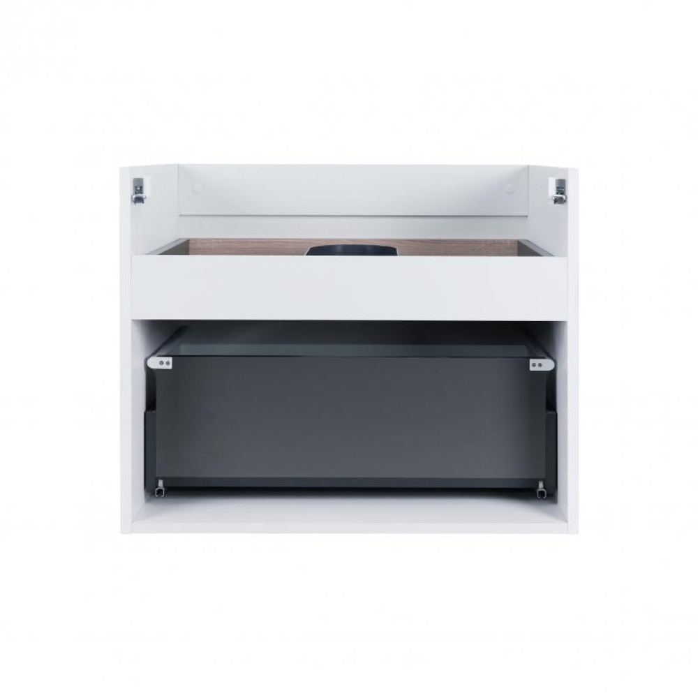 Тумба підвісна Qtap Virgo 700х580х437 White / Whitish oak QT1874TPА701W