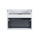Тумба підвісна Qtap Virgo 700х580х437 White / Whitish oak QT1874TPА701W