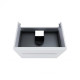 Тумба підвісна Qtap Virgo 700х580х437 White / Whitish oak QT1874TPА701W