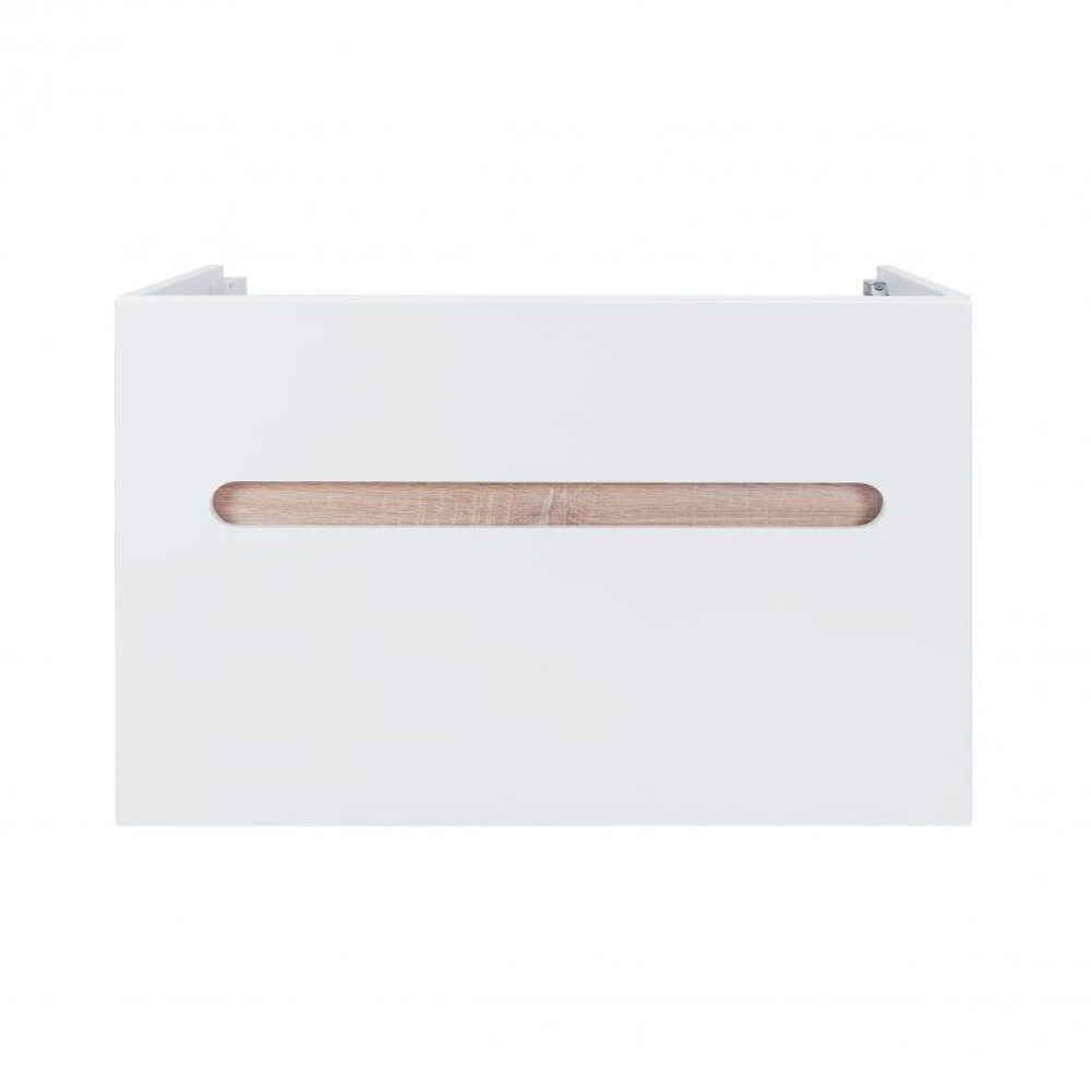 Тумба підвісна Qtap Virgo White/Whitish oak QT1874TPА801W