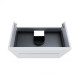 Тумба підвісна Qtap Virgo White/Whitish oak QT1874TPА801W