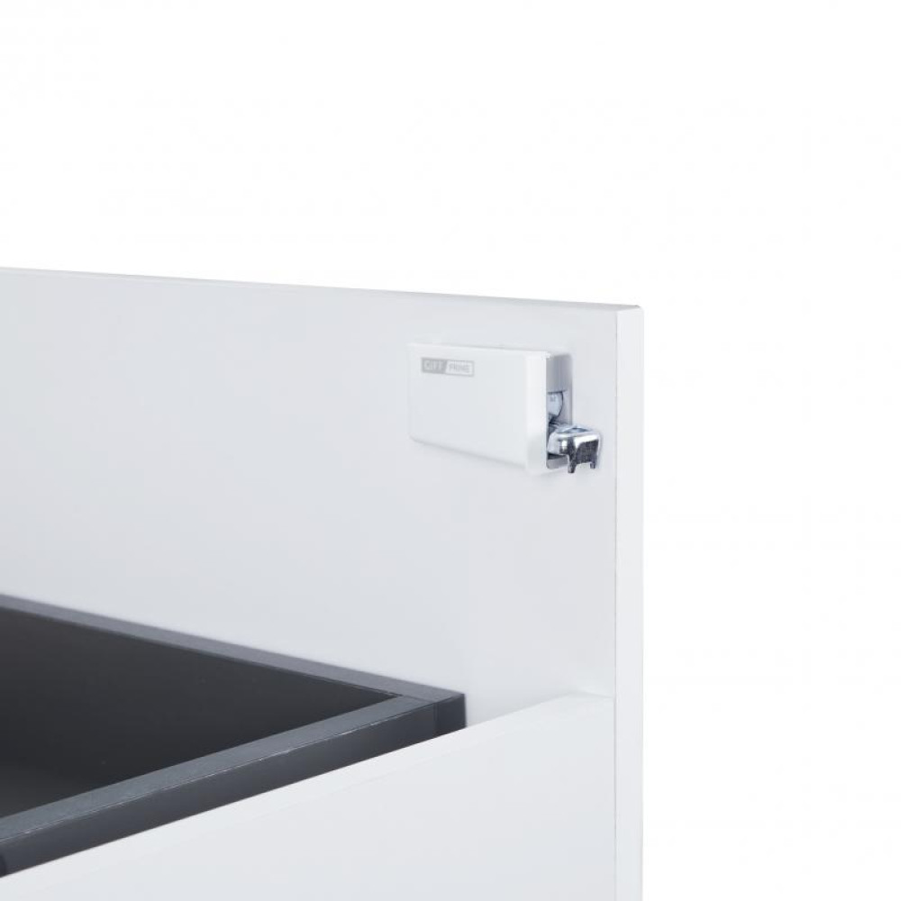 Тумба підвісна Qtap Virgo White/Whitish oak QT1874TPА801W