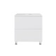 Тумба підлогова Qtap Tern White зі стільницею QT1780TNL601W