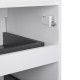 Тумба підлогова Qtap Tern White зі стільницею QT1780TNL601W