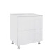 Тумба підлогова Qtap Tern White зі стільницею QT1780TNL601W
