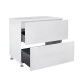 Тумба підлогова Qtap Tern White зі стільницею QT1780TNL701W