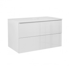 Тумба подвесная Qtap Tern White со столешницей QT1779TPL801W