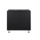 Тумба для підлоги Qtap Tern Matt black зі стільницею QT1780TNL702MB