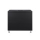 Тумба для підлоги Qtap Tern Matt black зі стільницею QT1780TNL802MB