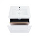 Комплект Qtap Virgo тумба підвісна + раковина врізна QT1872TPА6013060CW