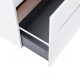 Комплект Qtap Virgo White/Whitish oak підвісна тумба + раковина врізна QT1872TPА8013080CW