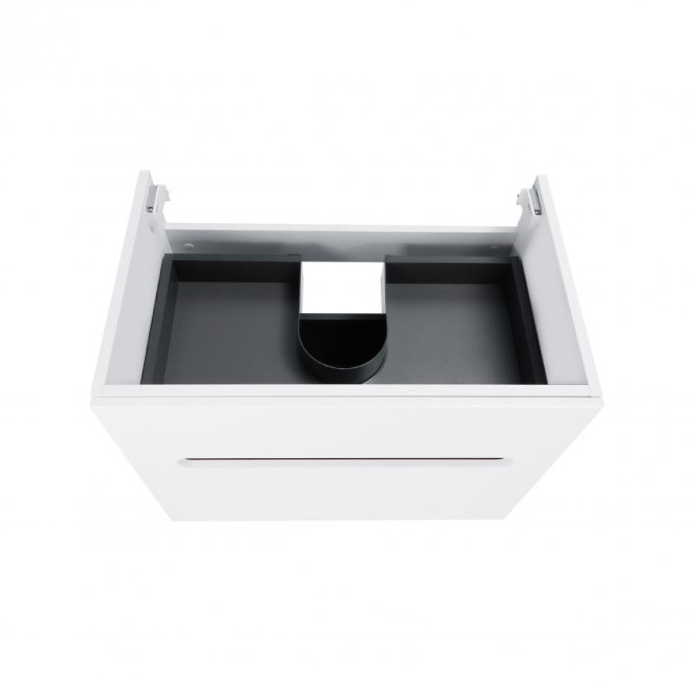 Комплект Qtap Virgo White/Whitish oak підвісна тумба + раковина врізна QT1872TPА8013080CW