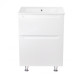 Комплект Qtap Scorpio 605х825х460 White тумба підлогова + раковина врізна QT1471TNВ6013060CW
