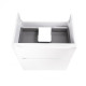 Комплект Qtap Scorpio 710х825х460 White тумба підлогова + раковина врізна Qtap Scorpio QT1471TNВ7013070CW