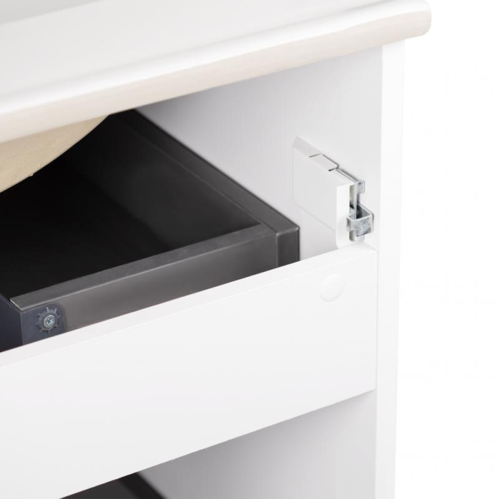 Комплект Qtap Scorpio 600х600х470 White тумба підвісна + раковина врізна QT1472TPВ6013060CW