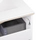 Комплект Qtap Scorpio 710х585х460 White тумба підвісна + раковина врізна QT1472TPВ7013070CW