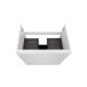 Комплект Qtap Tern White тумба підлогова + раковина врізна QT1771TNL6013060CW