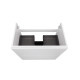 Комплект Qtap Tern White тумба для підлоги + раковина врізна QT1771TNL7013070CW