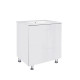 Комплект Qtap Tern White тумба для підлоги + раковина врізна QT1771TNL7013070CW