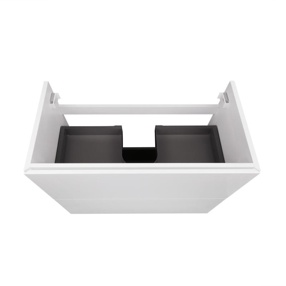 Комплект Qtap Tern White тумба підлогова + раковина врізна QT1771TNL8013080CW