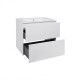 Комплект Qtap Tern White тумба підвісна + раковина врізна QT1772TPL6013060CW