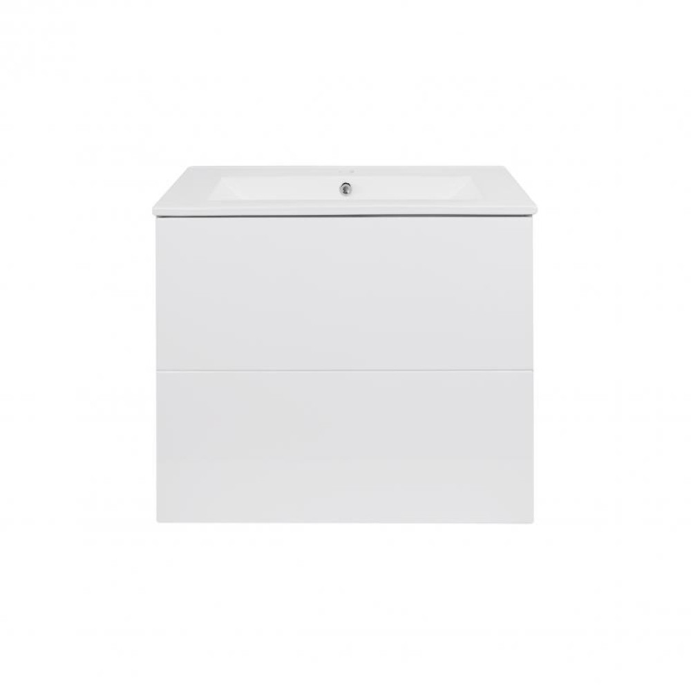 Комплект Qtap Tern White тумба підвісна + раковина врізна QT1772TPL6013060CW