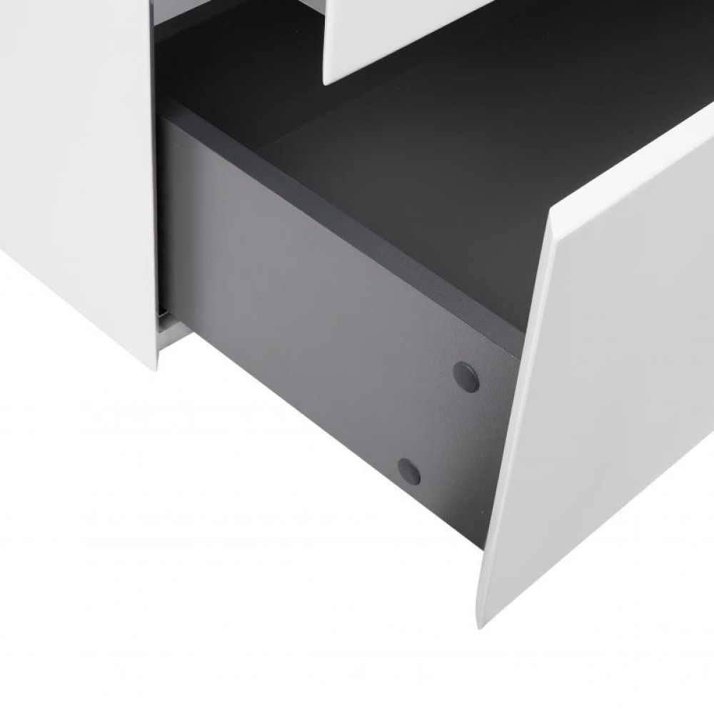 Комплект Qtap Tern White тумба підвісна + раковина врізна QT1772TPL6013060CW