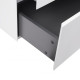 Комплект Qtap Tern White тумба підвісна + раковина врізна QT1772TPL8013080CW