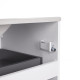 Комплект Qtap Tern White тумба підвісна + раковина врізна QT1772TPL8013080CW