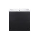 Комплект Qtap Tern Matt black тумба підвісна + раковина врізна QT1772TPL6023060CMB