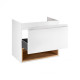 Тумба подвесная Qtap Robin QT1374TPВ6001WWO
