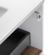 Комплект Qtap Robin 800х580х437 White / Whitish oak тумба підвісна + раковина врізна QT1372TPВ8001WWO