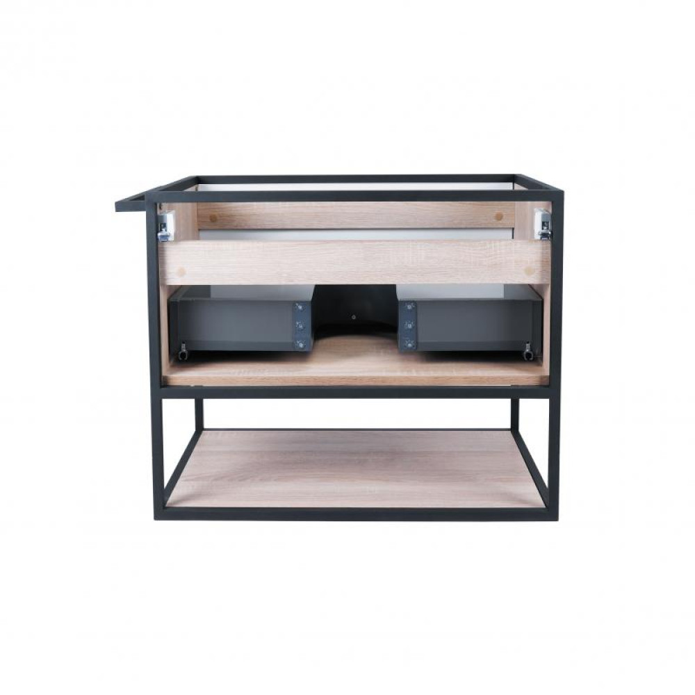 Тумба підвісна Qtap Taurus 600х580х437 White / Whitish oak QT2474TPT603WWO