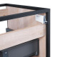 Тумба підвісна Qtap Taurus 600х580х437 White / Whitish oak QT2474TPT603WWO
