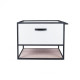 Тумба підвісна Qtap Taurus 600х580х437 White / Whitish oak QT2474TPT603WWO