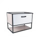 Тумба підвісна Qtap Taurus 700х580х437 White / Whitish oak QT2474TPT703WWO
