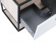 Тумба підвісна Qtap Taurus 700х580х437 White / Whitish oak QT2474TPT703WWO