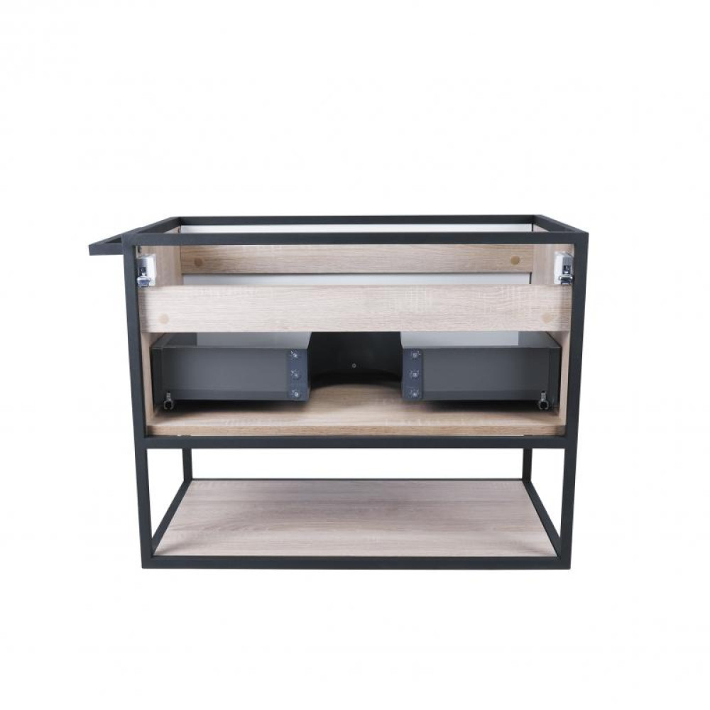Тумба підвісна Qtap Taurus 700х580х437 White / Whitish oak QT2474TPT703WWO